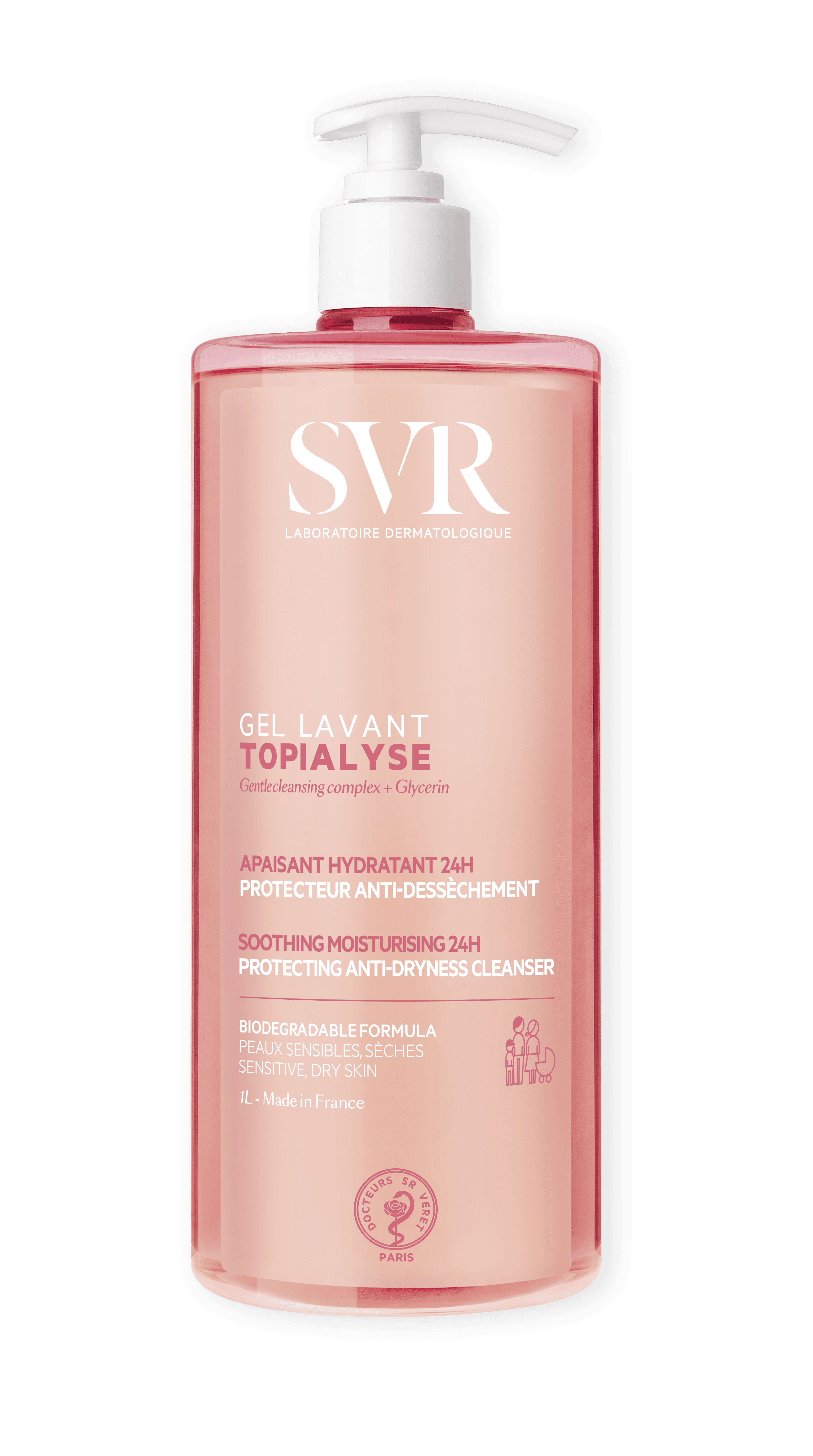 SVR Topialyse Gel Lavant 1L