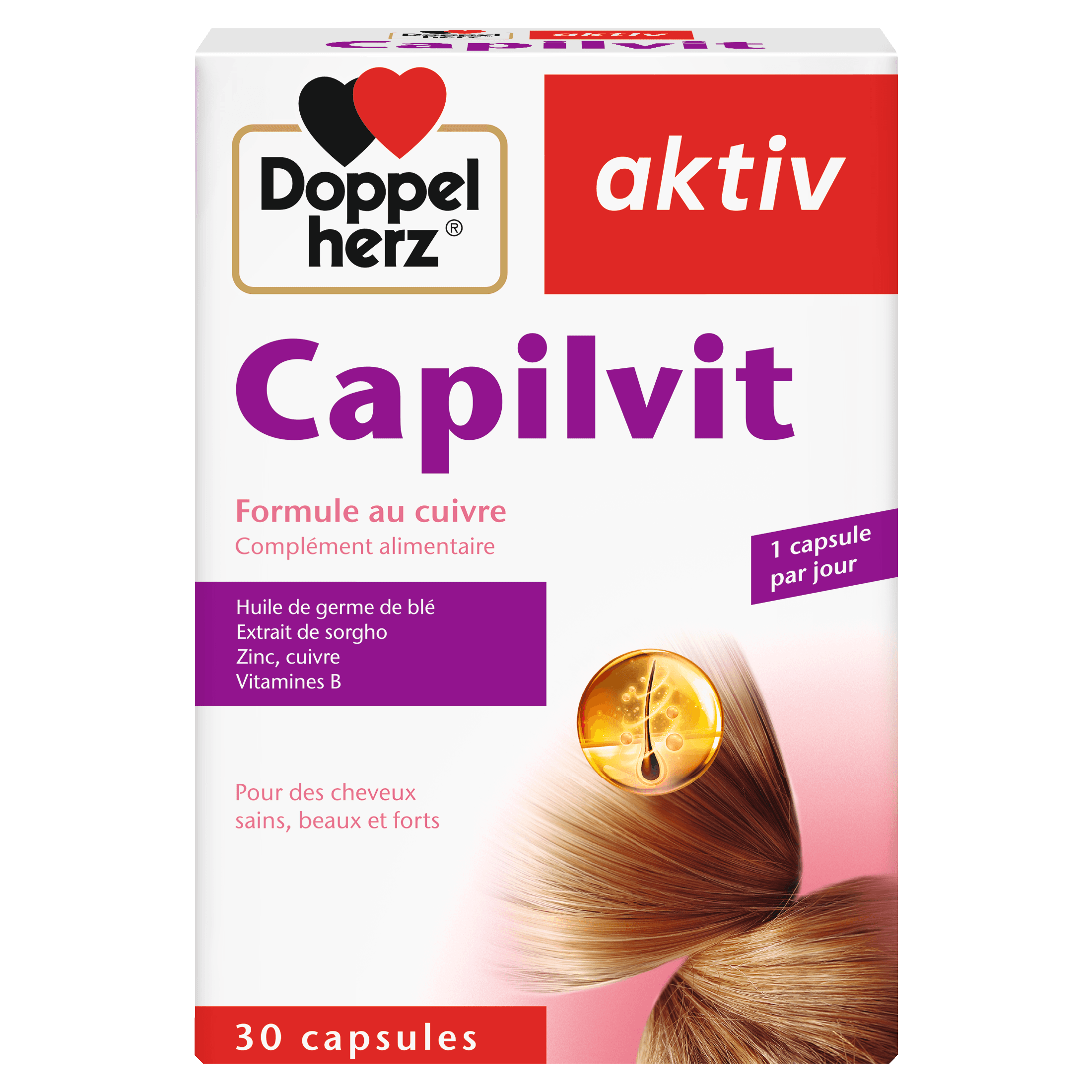 Aktiv Capilvit 30 Gelules