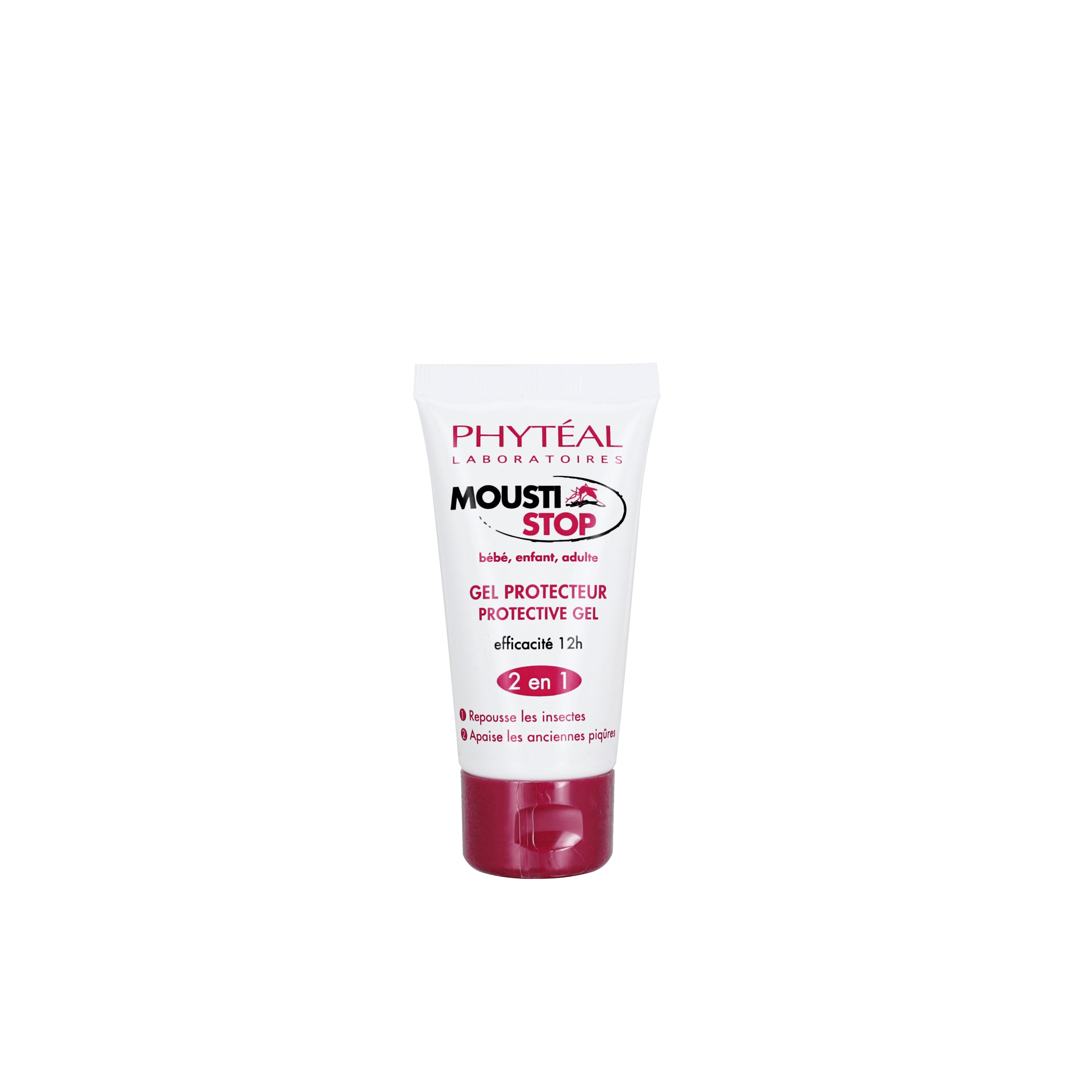 Phyteal Moustistop Gel 2en1 Protecteur à L'aloé Vera 50 ML