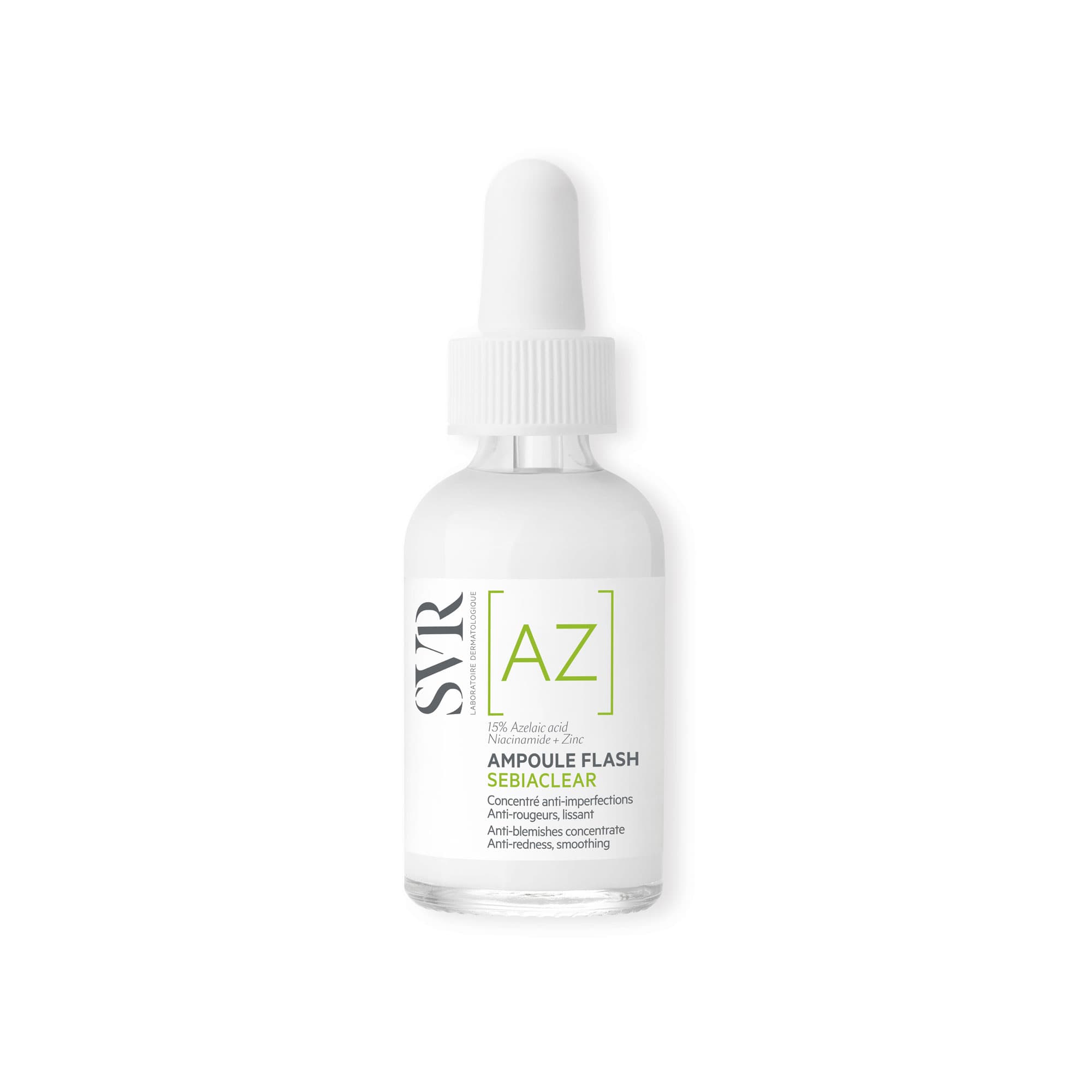 SVR Sebiaclear Ampoule AZ Flash Anti Imperfections 30 ML la Promo Sebiaclear Gel Moussant 200ML