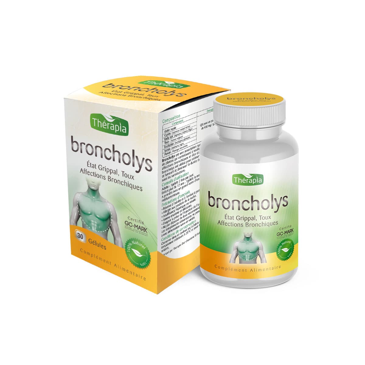Therapia Broncholys Gelules BT 30