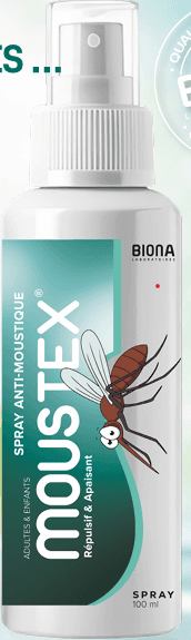 Moustex Lotion Anti Moustique Spray 100ML