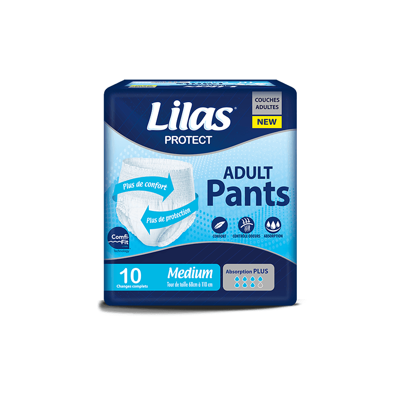 Lilas Adulte Pants Medium 10 Culottes