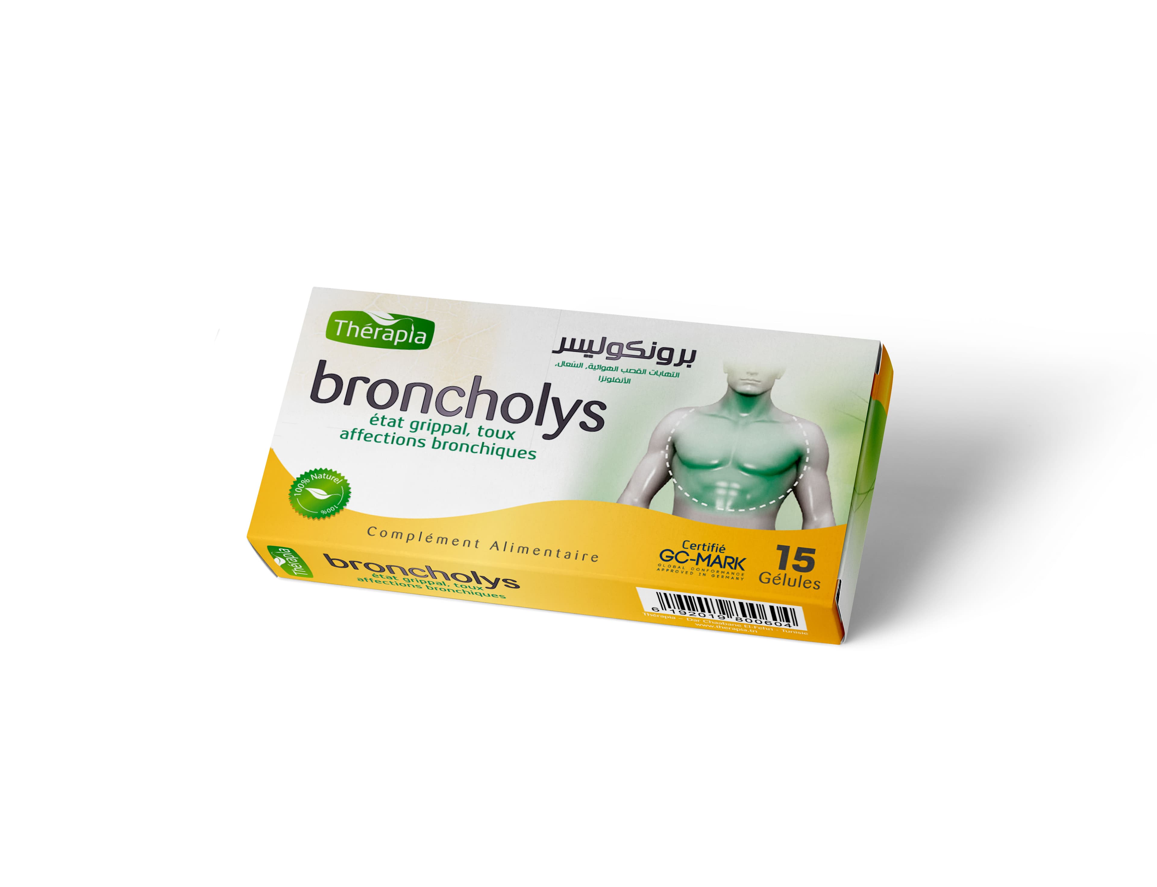Therapia Broncholys Gelules BT 15