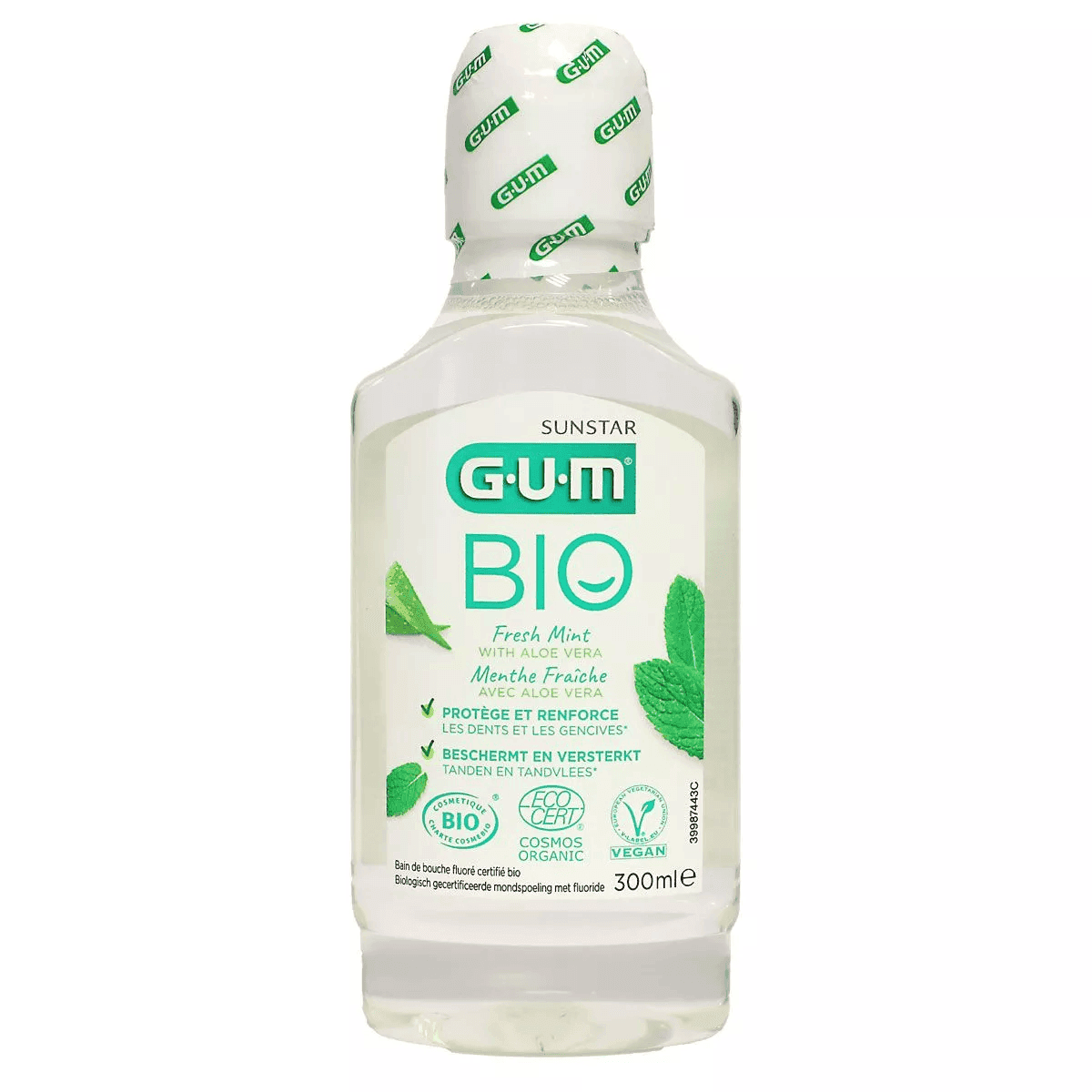 Gum Bain de Bouche Bio Menthe Fraiche 300ML