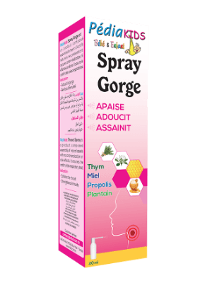 Pediakids Spray Gorge 20ML
