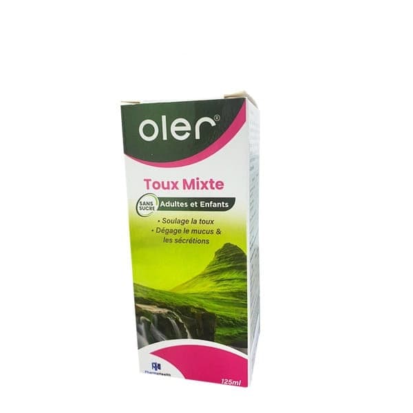 Oler Toux Mixte sans Sucre Enf/ad Sirop 125ML
