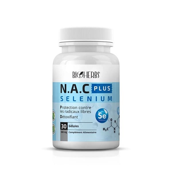 Bioherbs Nac Plus Selenium 30 Gelules
