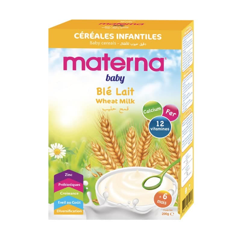 Materna Farine Ble Lait 200GR