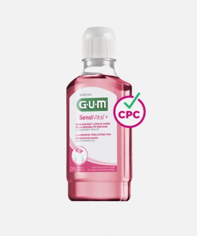 Gum Bain de Bouche Sensivital Plus 300ML