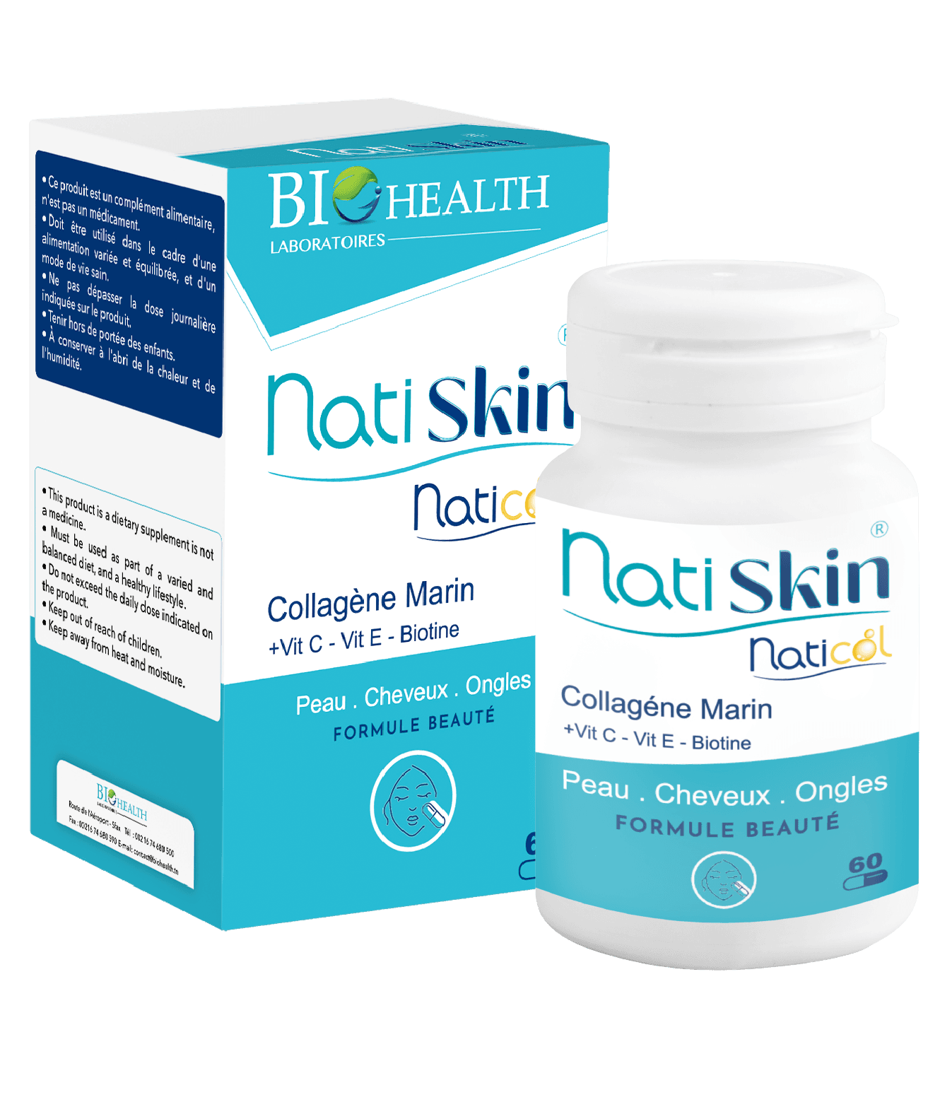 Biohealth Natiskin Boit de 60