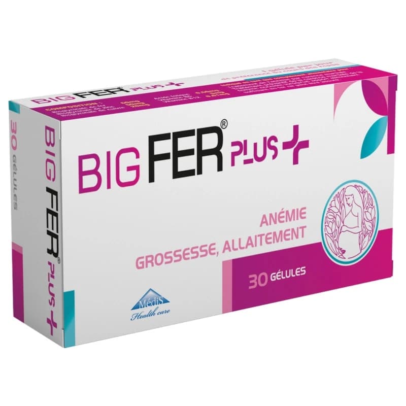 Medis Big Fer Plus 30 Gelules