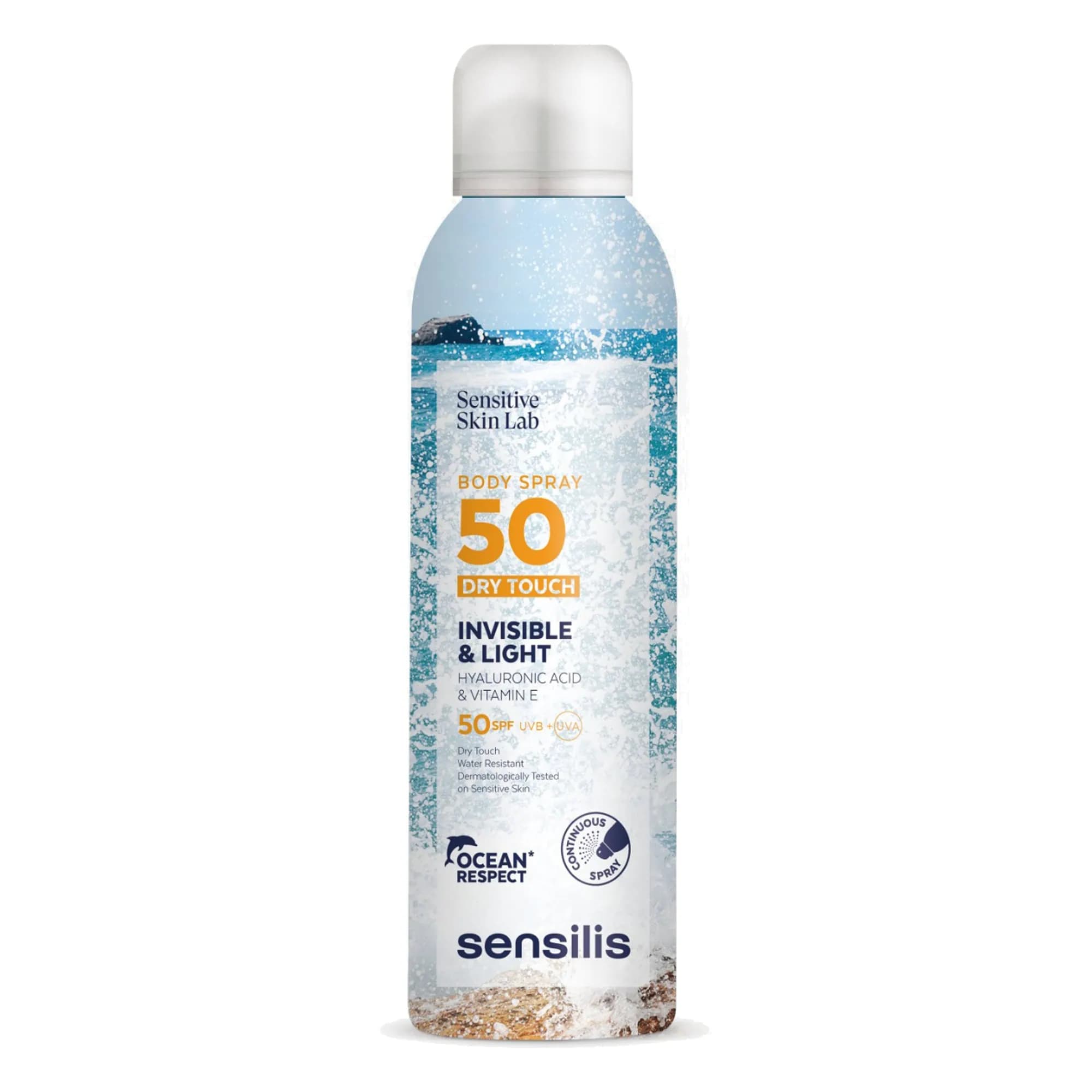 Sensilis Sun Secret Body Spray Toucher Sec SPF50+ 200ML