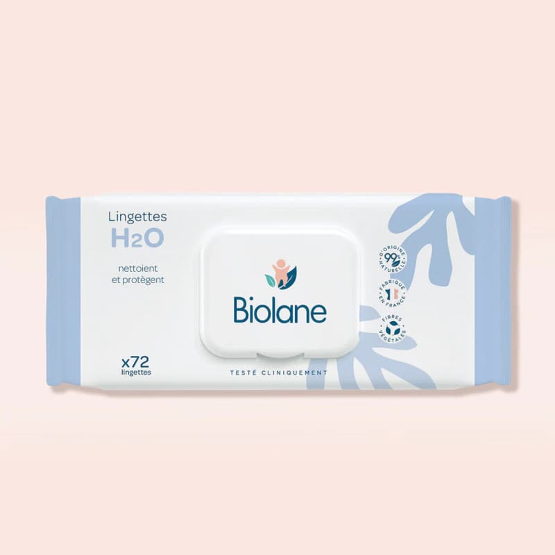Biolane Lingette Bebe H2O 72 Pieces