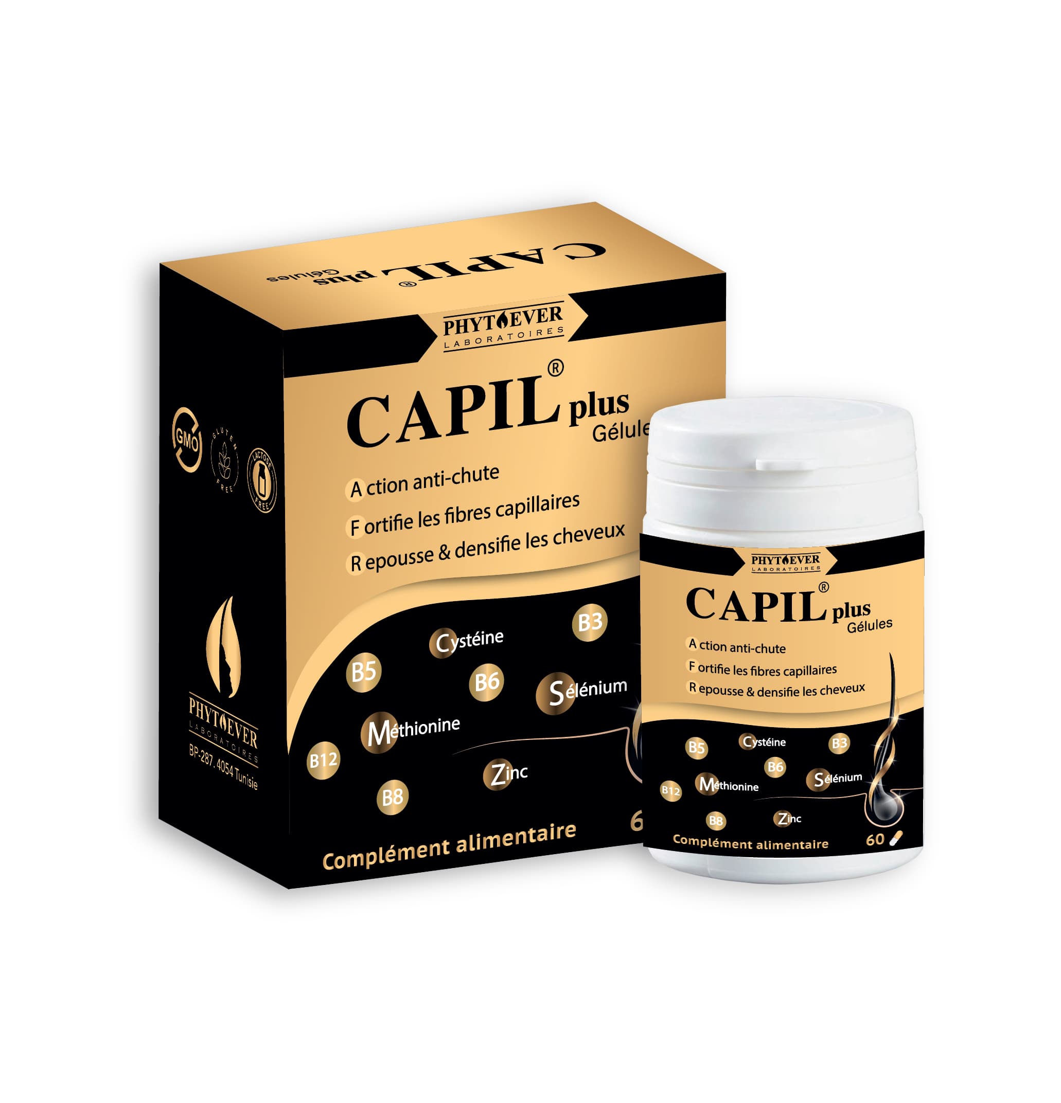 Phytoever Capil Plus Gelules Anti Chute 60 Gelules