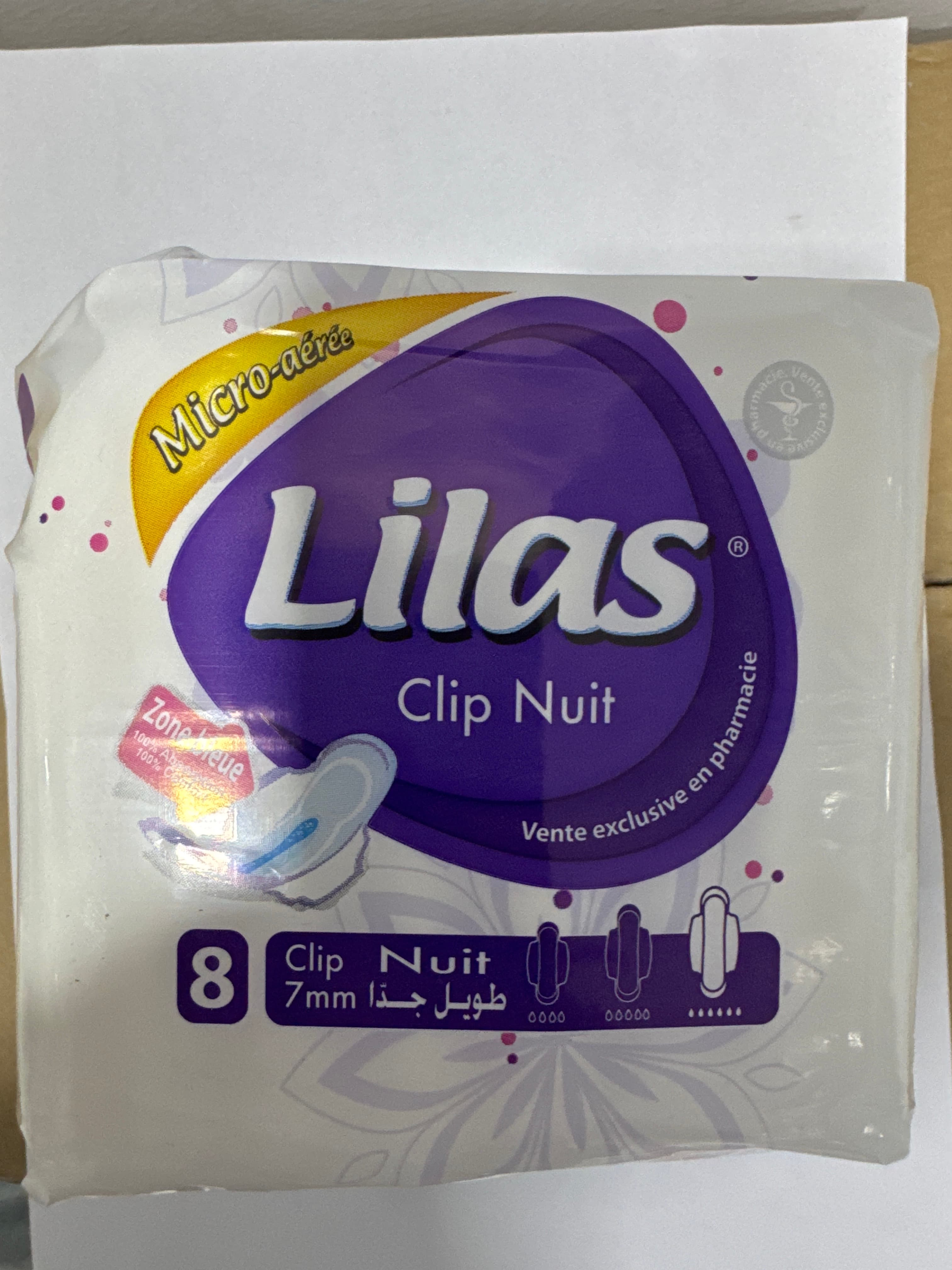 Lilas Clip Nuit BT 8