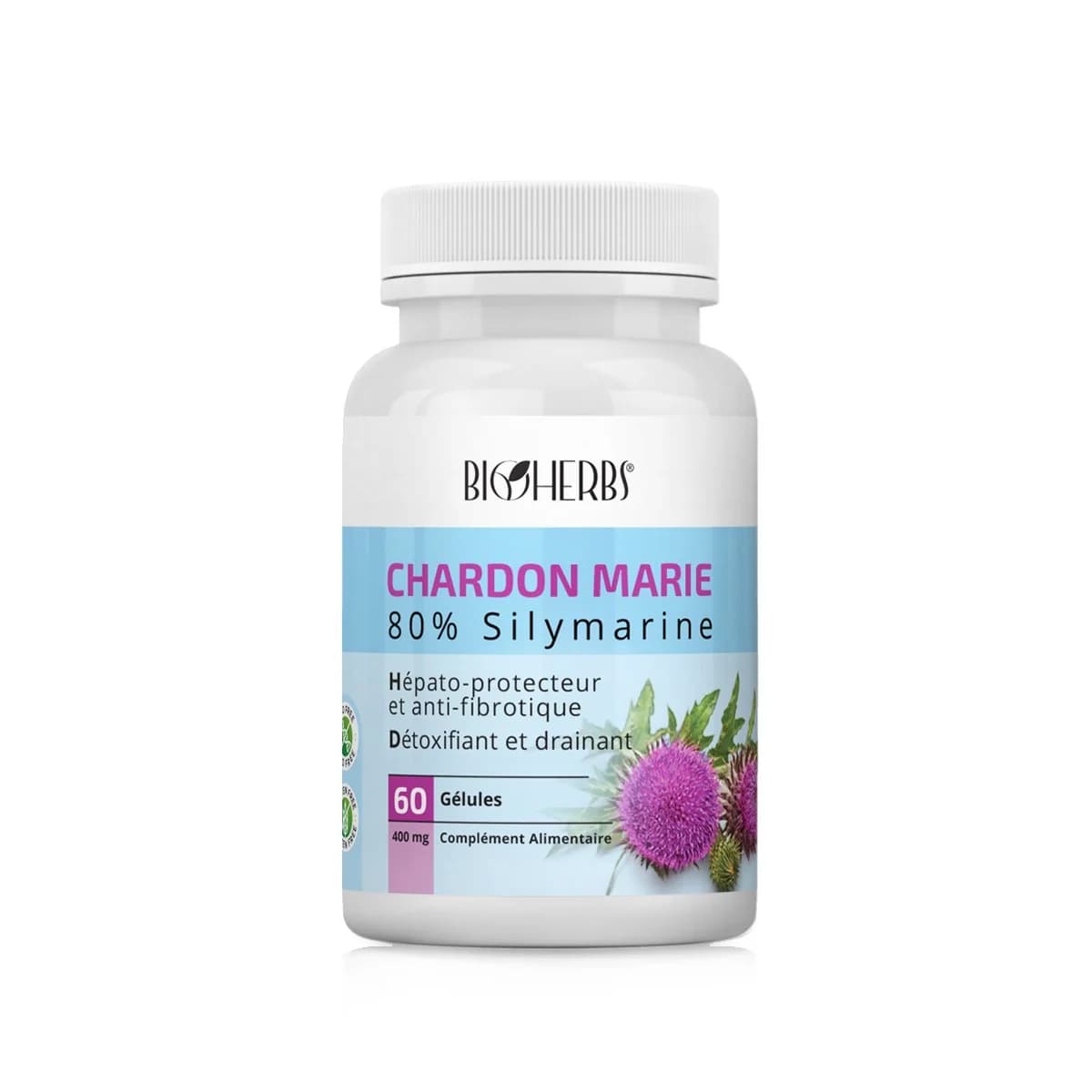 Bioherbs Chardon Marie 60 Gelules