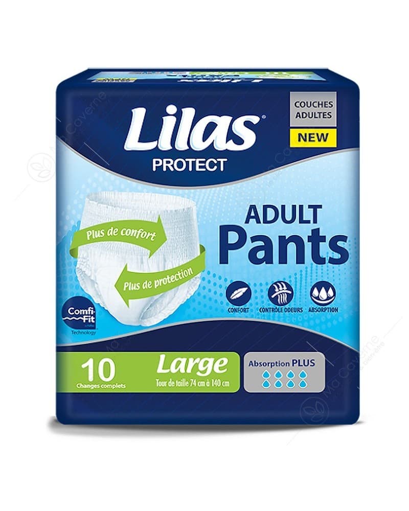 Lilas Adulte Pants Large 10 Culottes