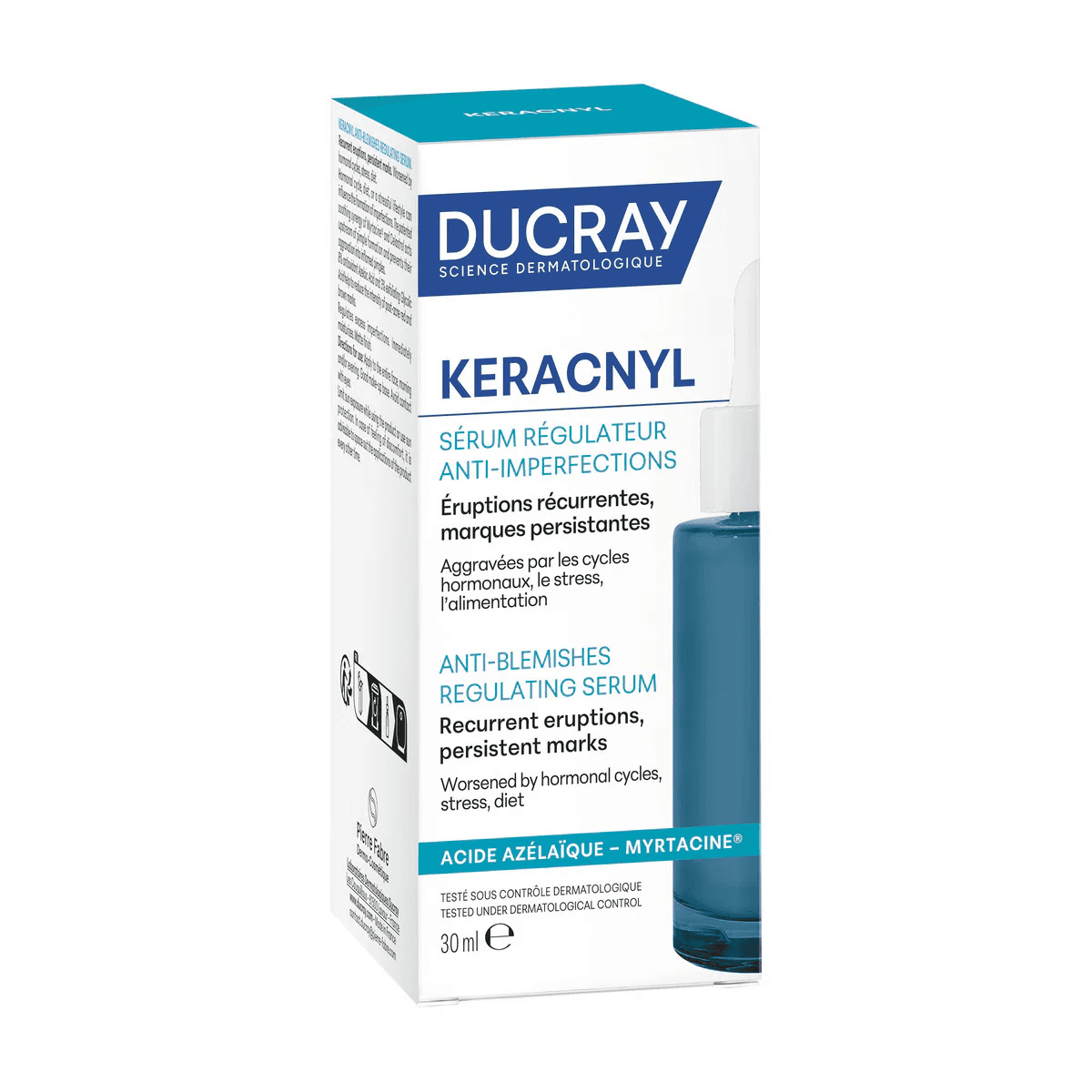 Ducray Keracnyl Serum Regulateur Anti Imperfections 30ML
