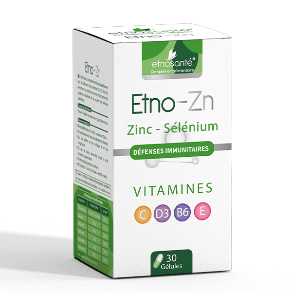 Etno ZN Etnozinc Gelules BT 30