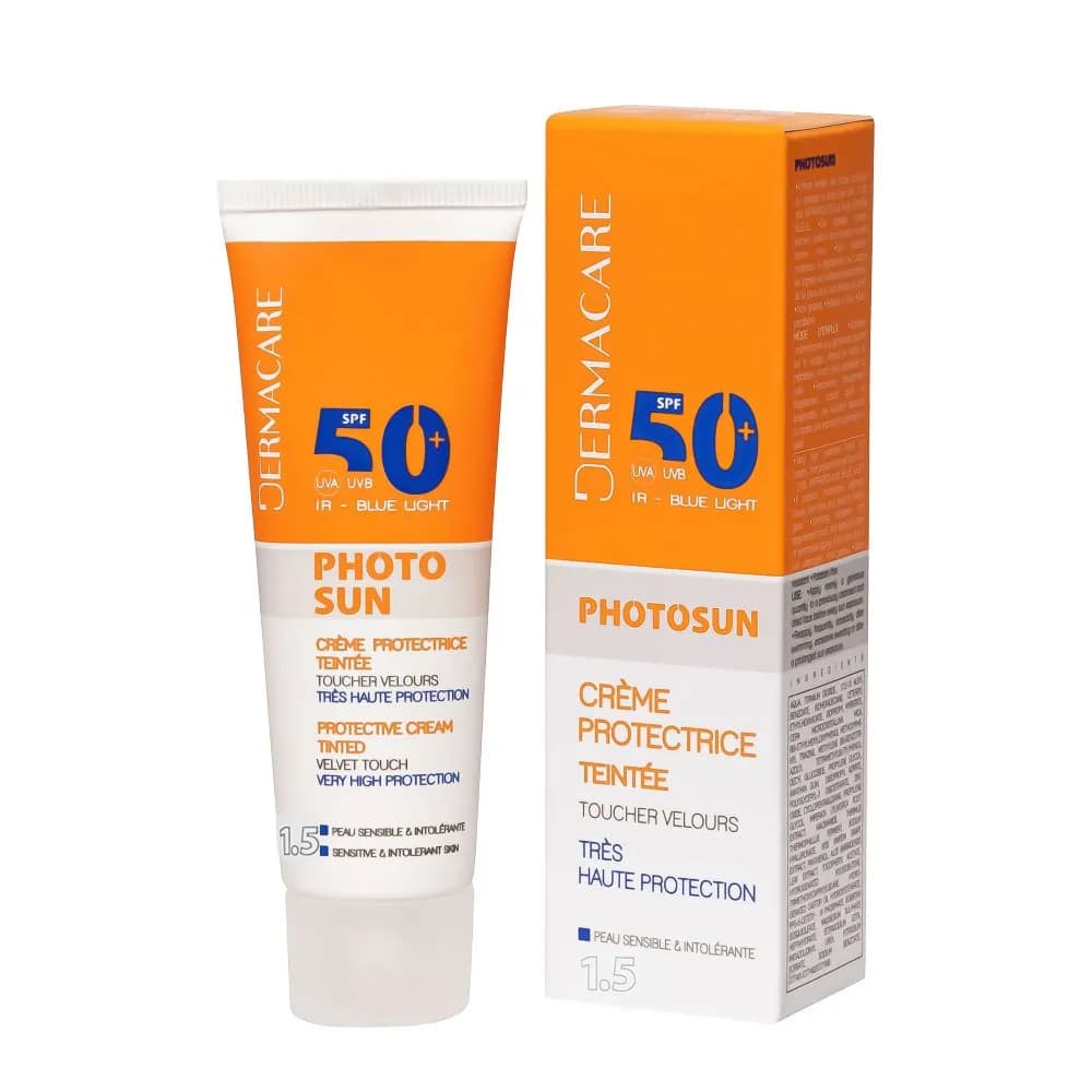 Dermacare Photosun 1.5 Peau Normal a Seche Teintee SPF50+ 50ML