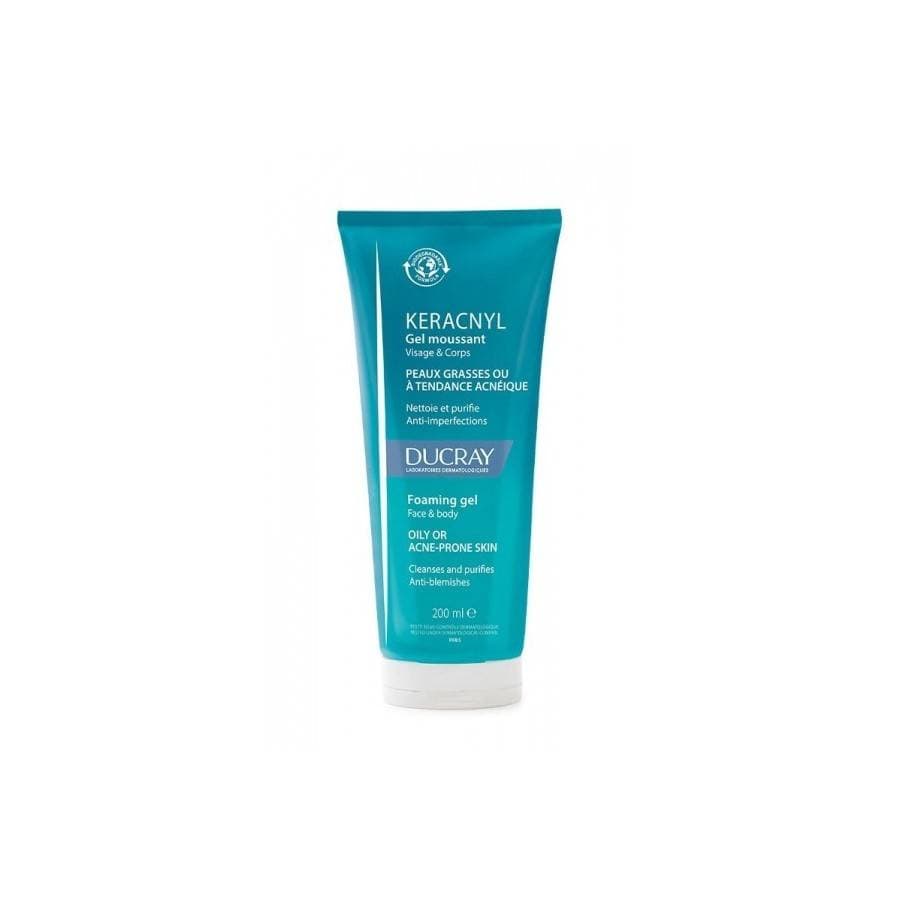 Ducray Keracnyl Gel Moussant Visage et Corps 200ML
