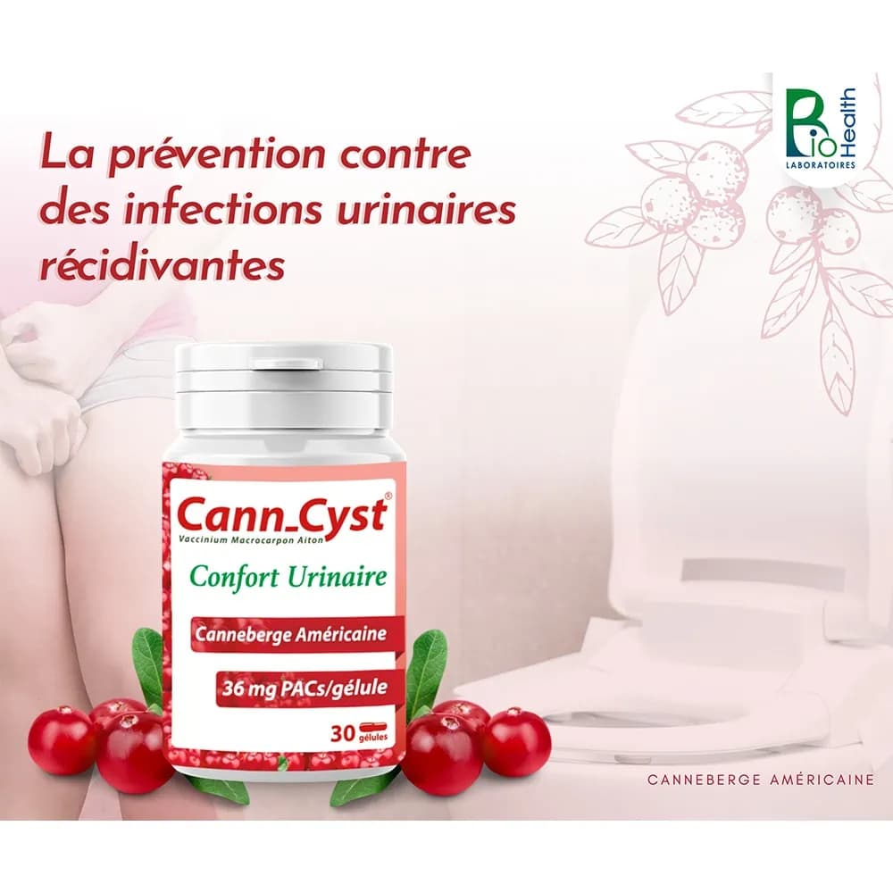 Biohealth Cann Cyst 30 Gelules