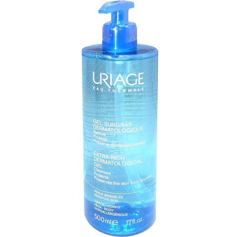 Uriage Gel Surgras Dermatologique Peau Seche 500ML
