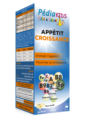 Pediakids Appetit Croissance Sirop 150ML