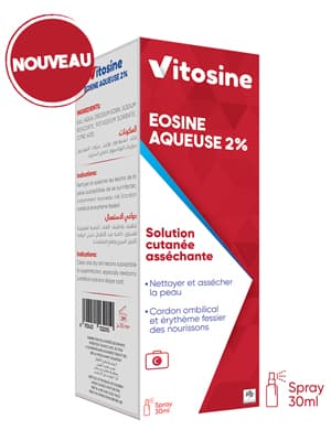 Vital Vitosine Eosine Aqueuse 2% 30ML
