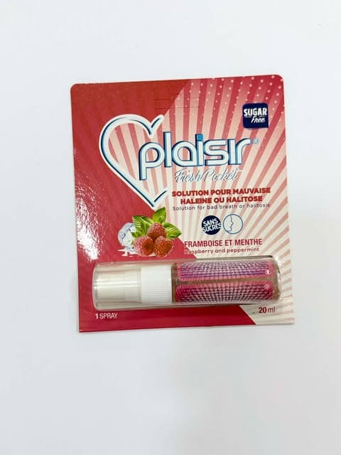 Plaisir Spray Framboise Menthe 20 ML