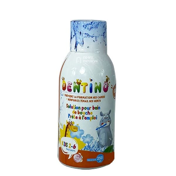 Stoderma Dentino Bain de Bouche Kids 2-6 Ans 250ML