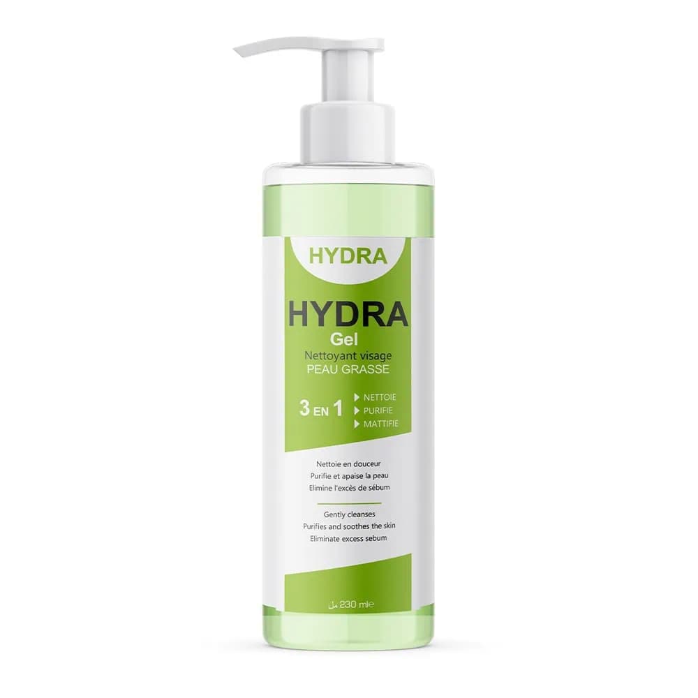 Vital Hydra Gel Nettoyant Peau Grasse 3en1 230ML