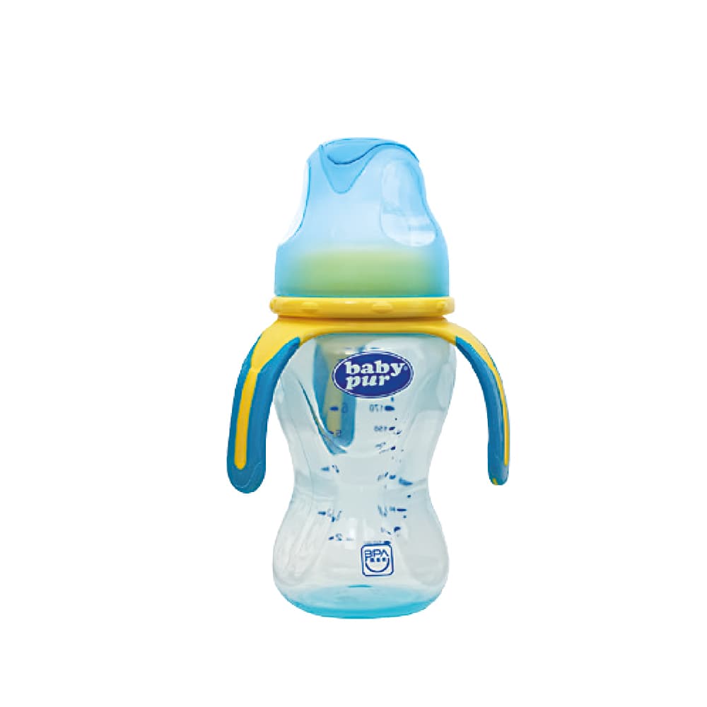 Baby Pur Biberon Triple Anse 240ML 9011
