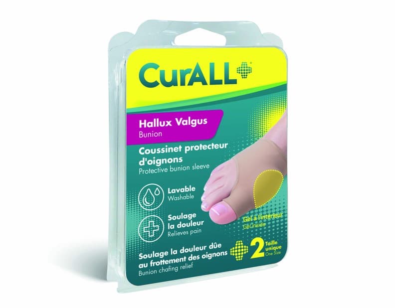 Curall Halux Valgus Coussinet Protecteur D'oignons BT 2