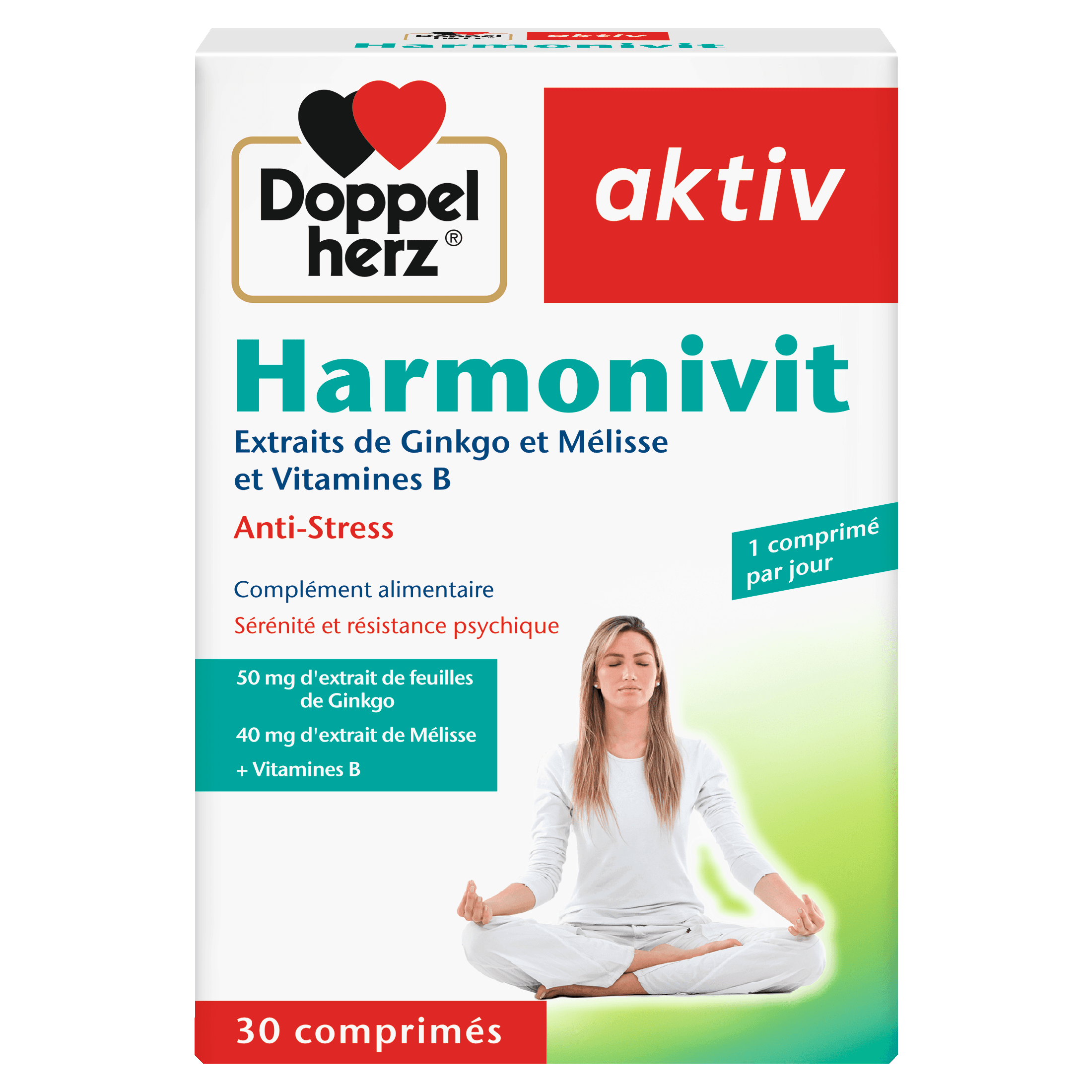 Aktiv Harmonivit Anti Stress 30 Comprimes