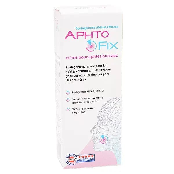 Aphtofix Creme pour Aphtes Buccaux 10GR