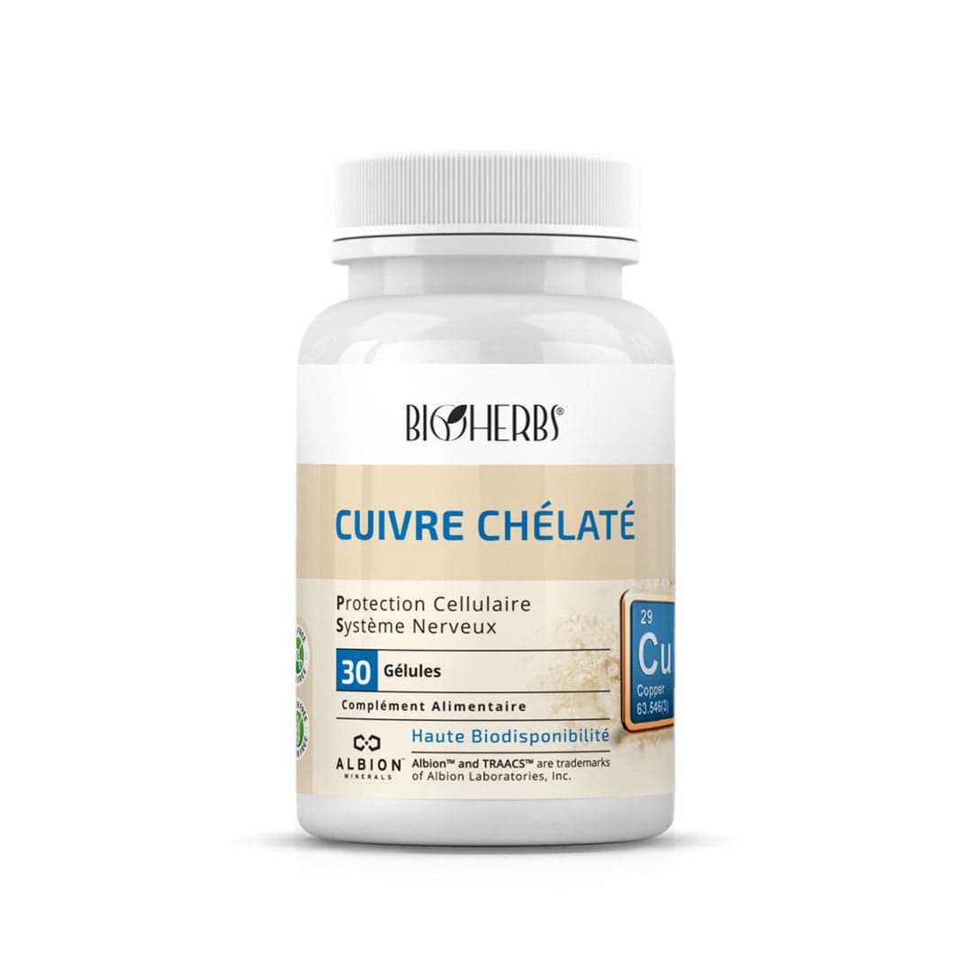Bioherbs Cuivre Chelate BT 30