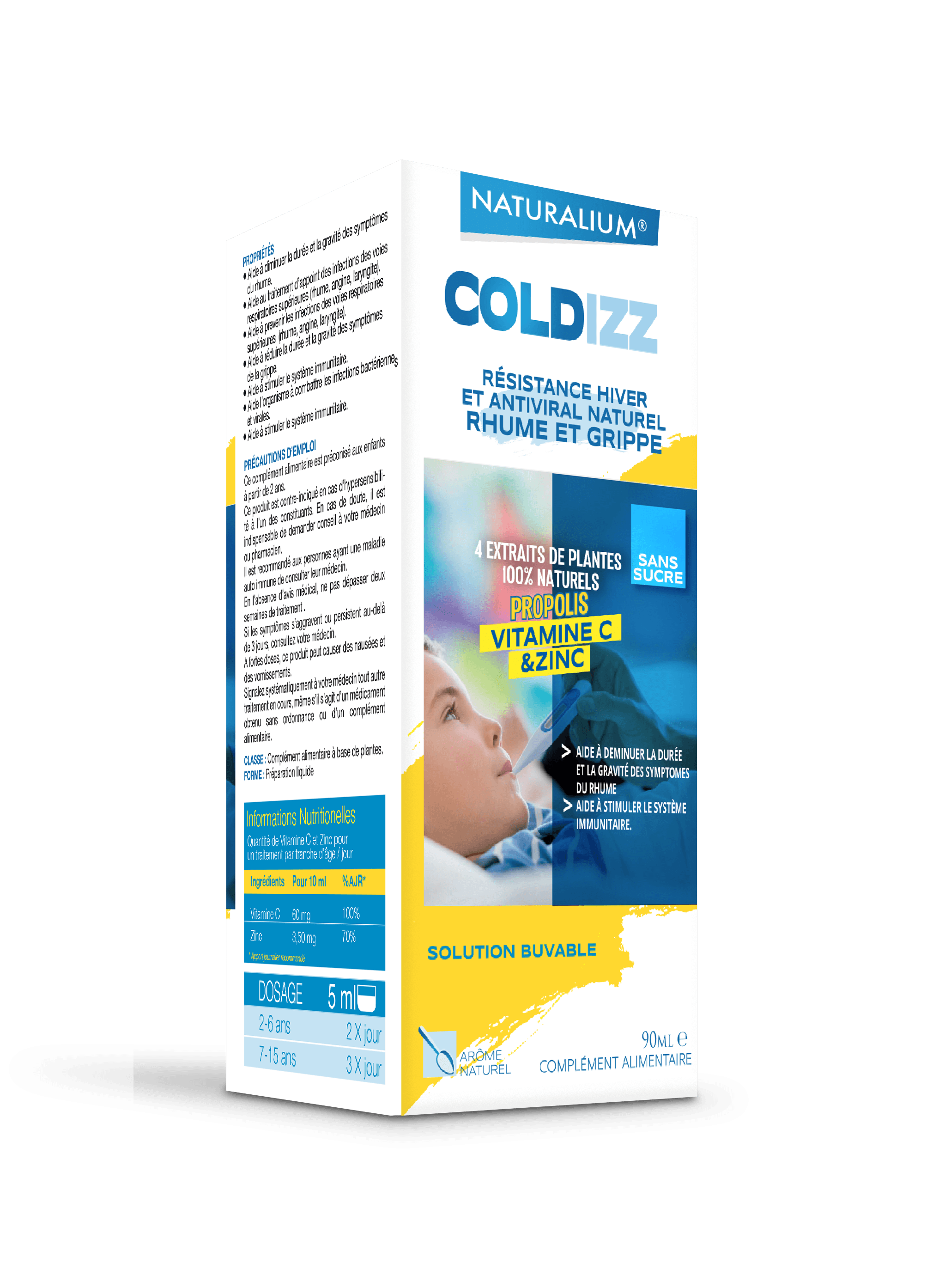Naturalium Coldizz Sirop Enfants 90ML