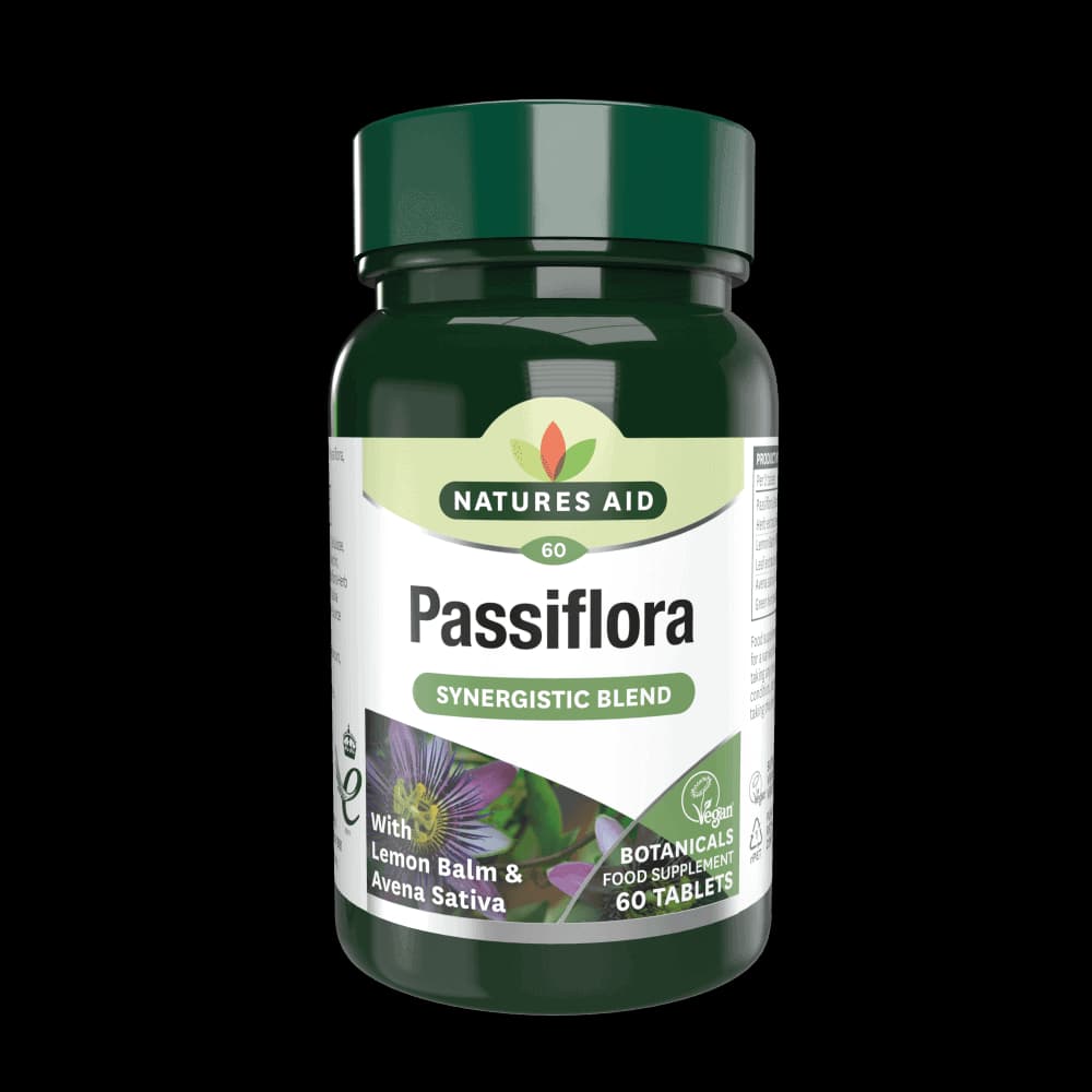 Natures Aid Passiflora 60 Gelules
