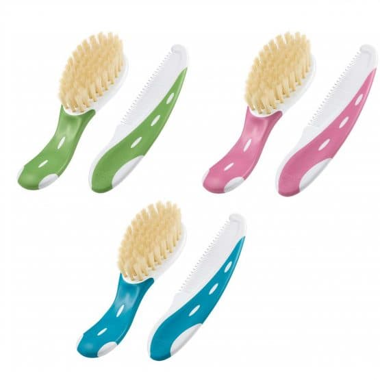 Nuk Brosse et Peigne Rose et Bleu