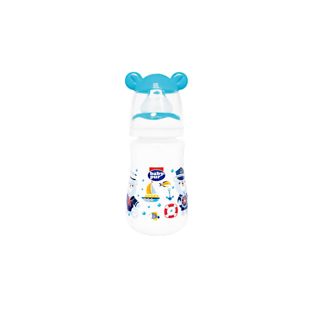 Baby Pur Biberon en Plastique 125ML 72002