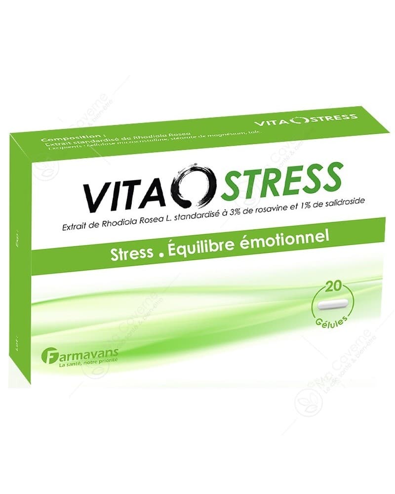 Farmavans Vitastress Gelules BT 20