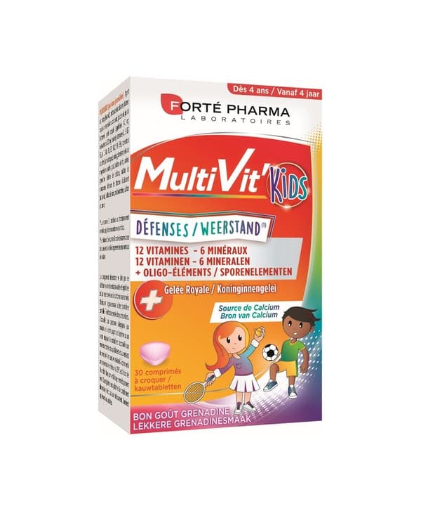 Forté Pharma Multivit Kids 30 Comprimes
