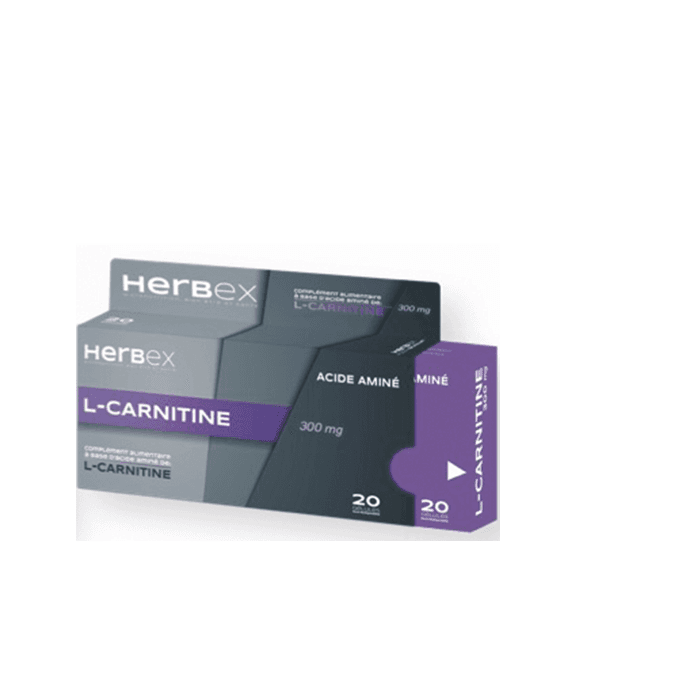 Herbex L Carnitine BT 20 Gelules