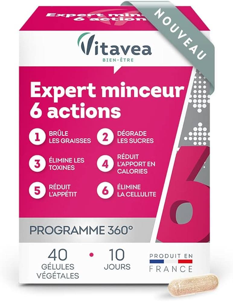 Vitavea Expert Minceur 6 Actions B/40G