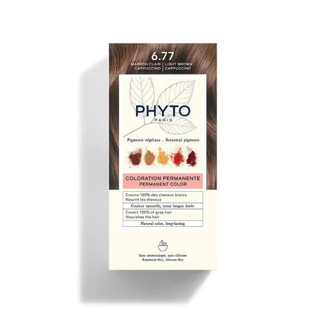 Phyto Phytocolor 6.77 Marron Clair Cappuccino