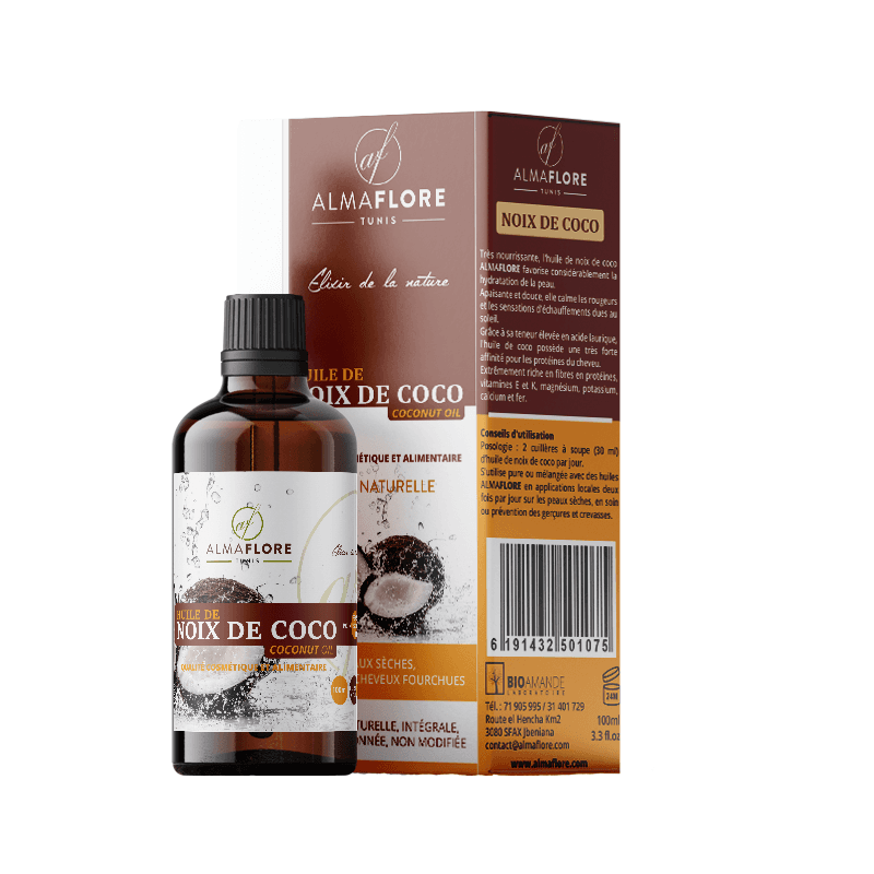 Almaflore Huile de Noix de Coco 10ML