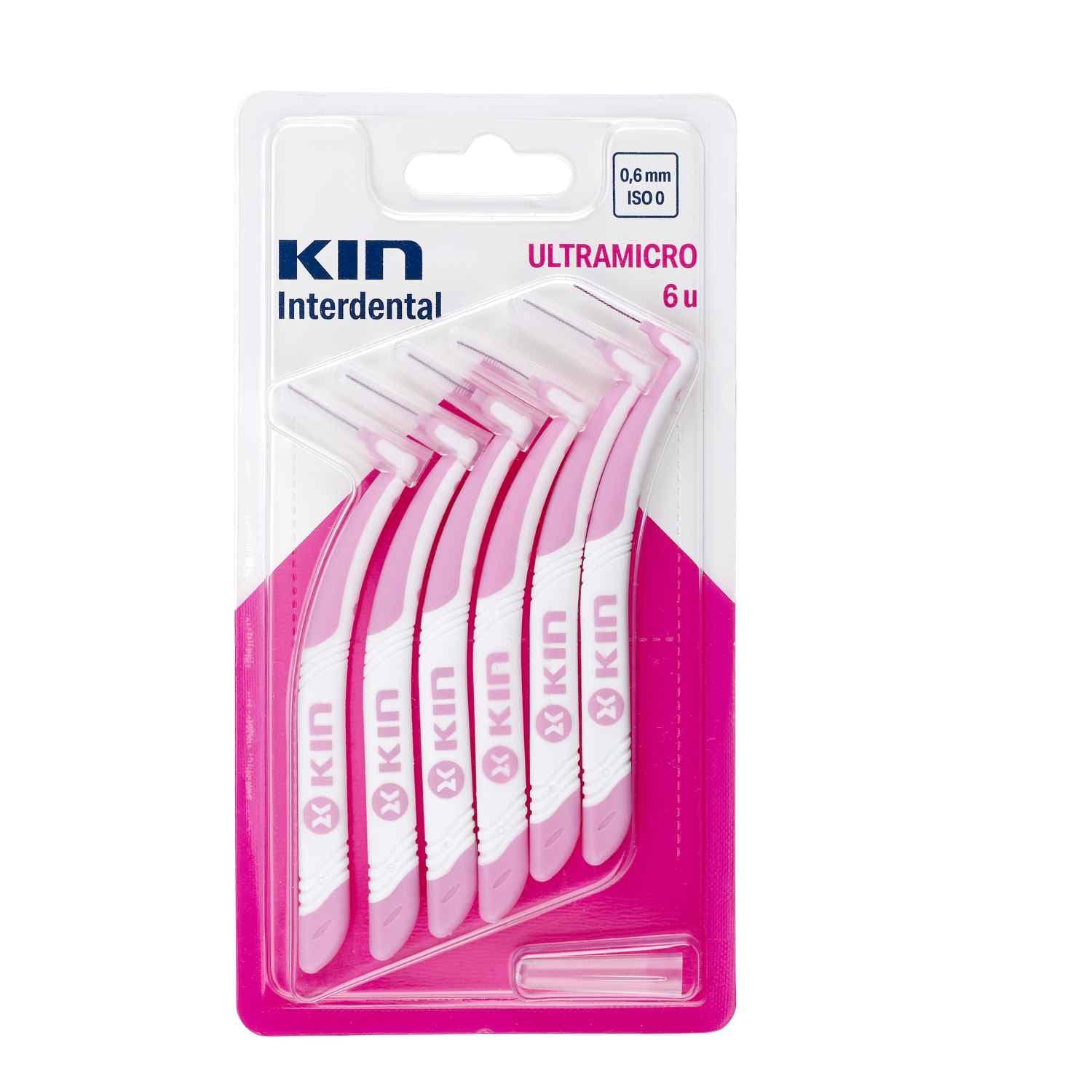 KIN Brosette Interdentaire 6UNITES Ultramico 0.6MM