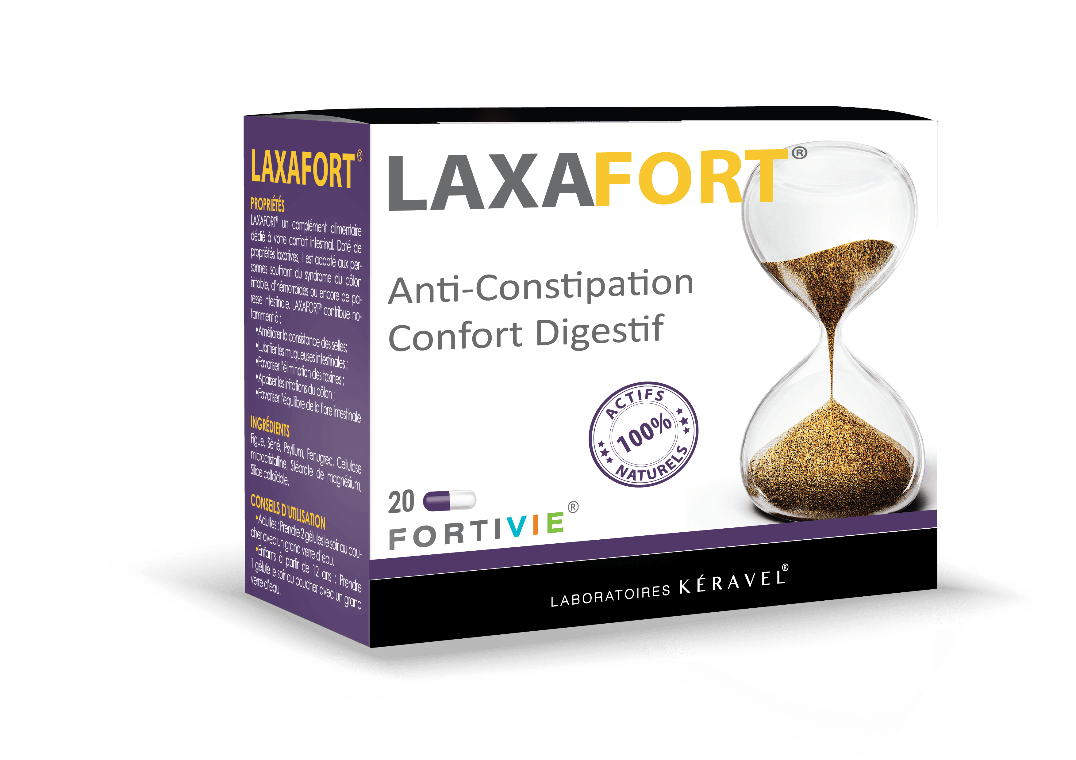 Keravel Laxafort Gelules BT 30